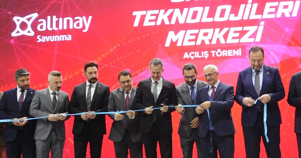 Altınay Savunma Teknolojileri'nin yeni üretim üssü açıldı