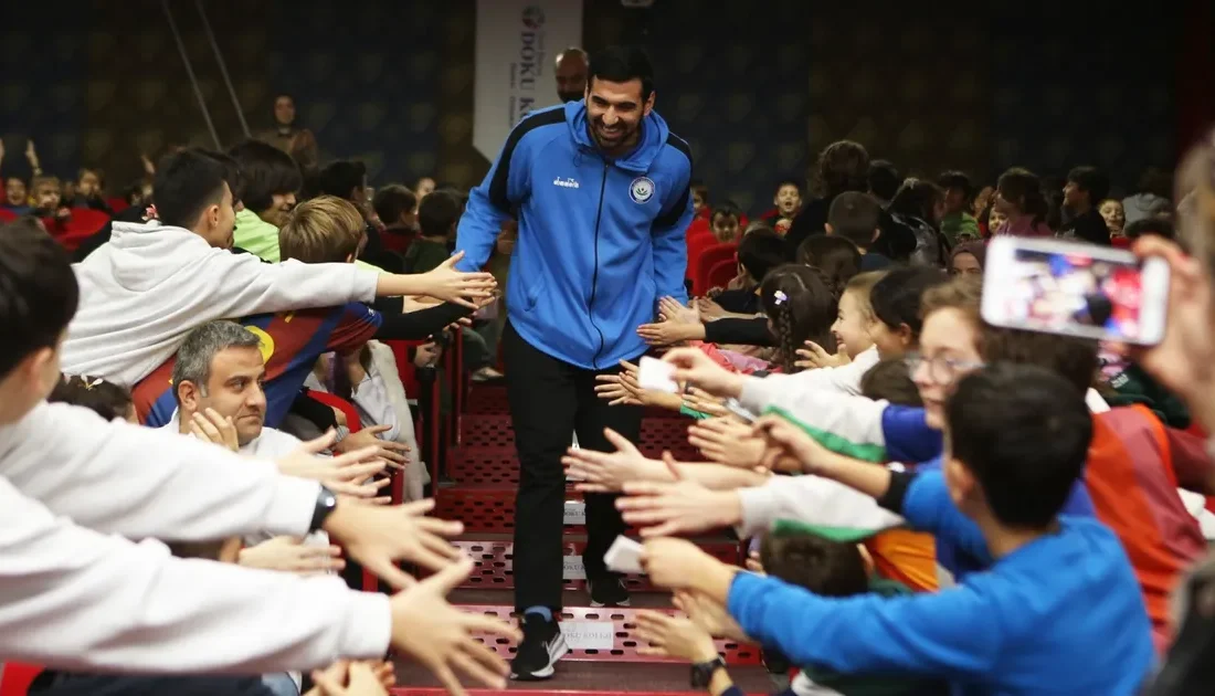 Bursa'da Nilüfer Belediyespor Hentbol