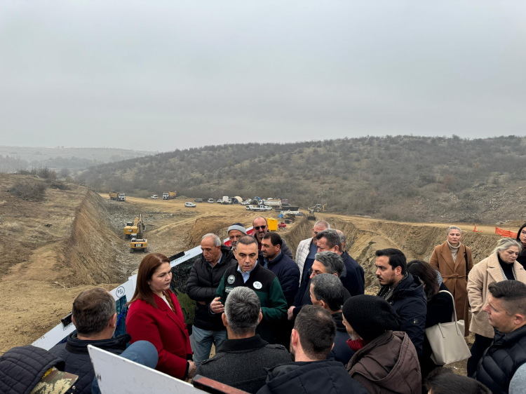 Edirne'de Çömlekköy Barajı’na AK Parti'den yakın mercek
