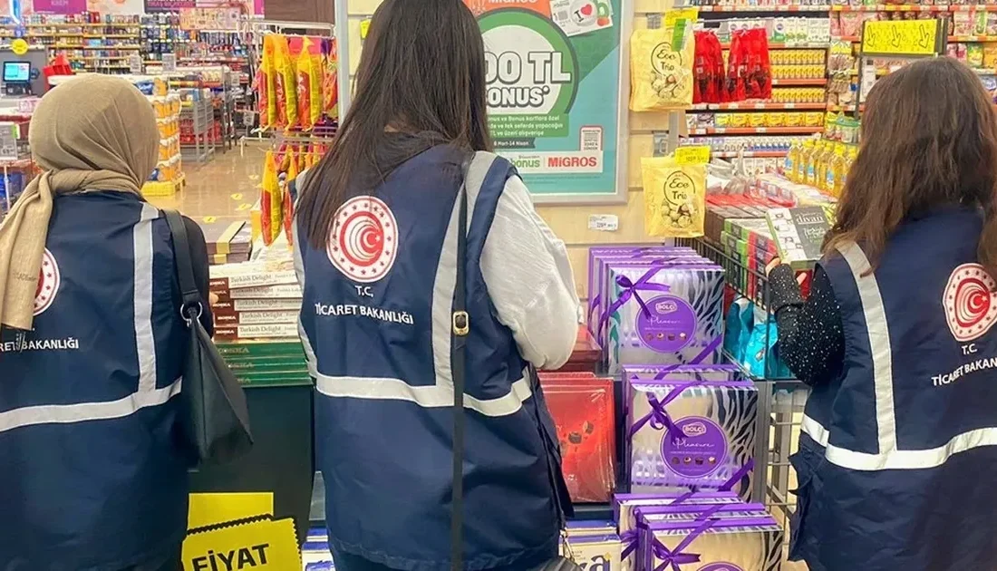 Ticaret Bakanlığı'nca denetimlerde uygulanan