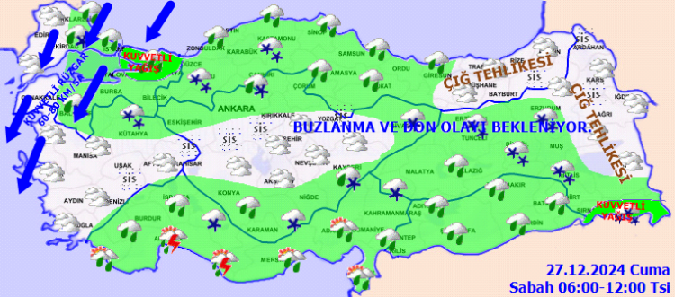 Haftanın son iş gününde hava nasıl olacak? Meteoroloji'den uyarılar bugünde eksik olmadı!