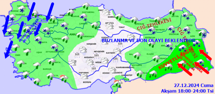 Haftanın son iş gününde hava nasıl olacak? Meteoroloji'den uyarılar bugünde eksik olmadı!