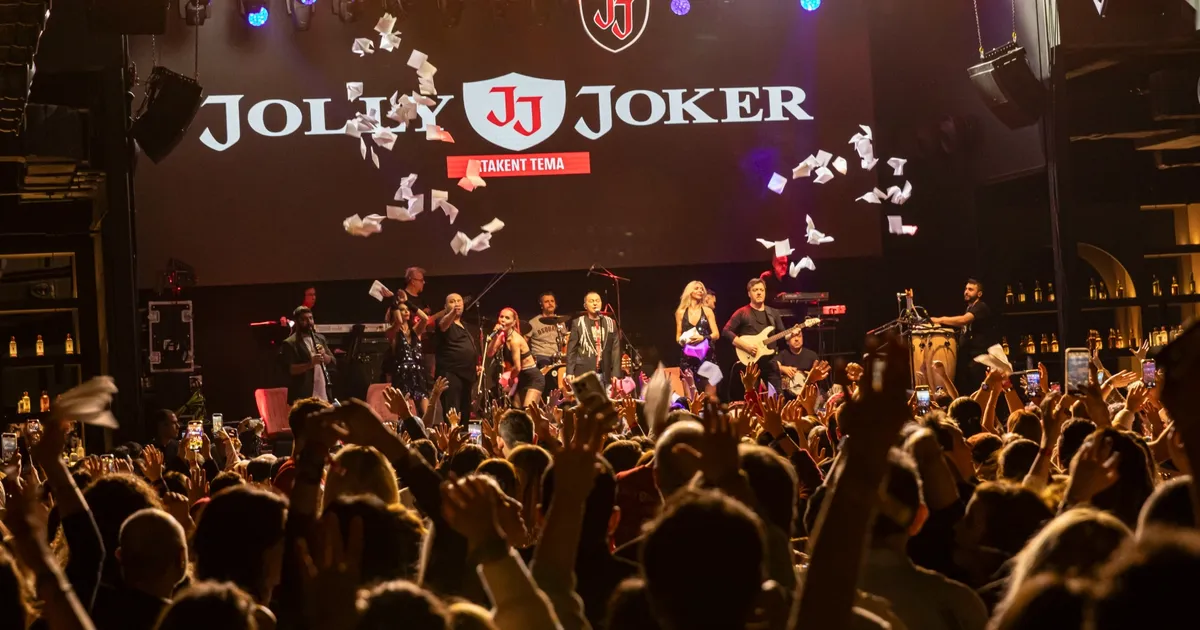 Jolly Joker açık ara konser şampiyonu!