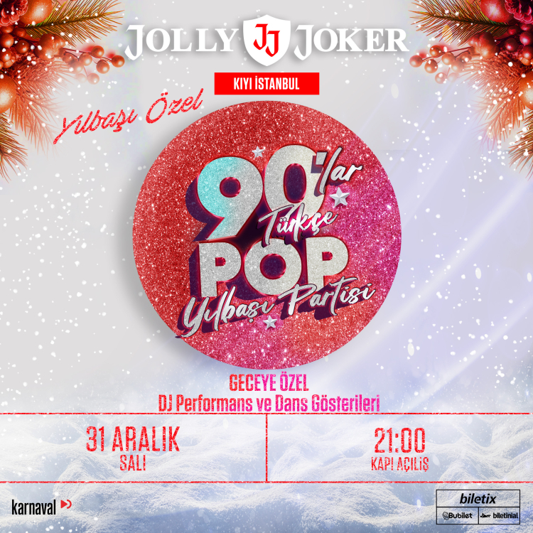 Jolly Joker’de unutulmaz bir yılbaşı