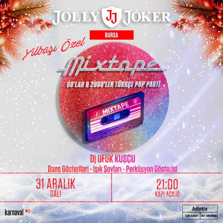 Jolly Joker’de unutulmaz bir yılbaşı