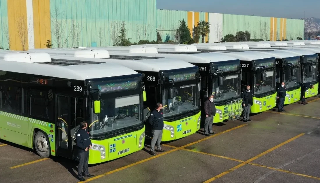 Yeni otobüsler, tramvay ve