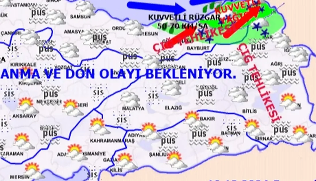 Meteoroloji'den yapılan son değerlendirmelere