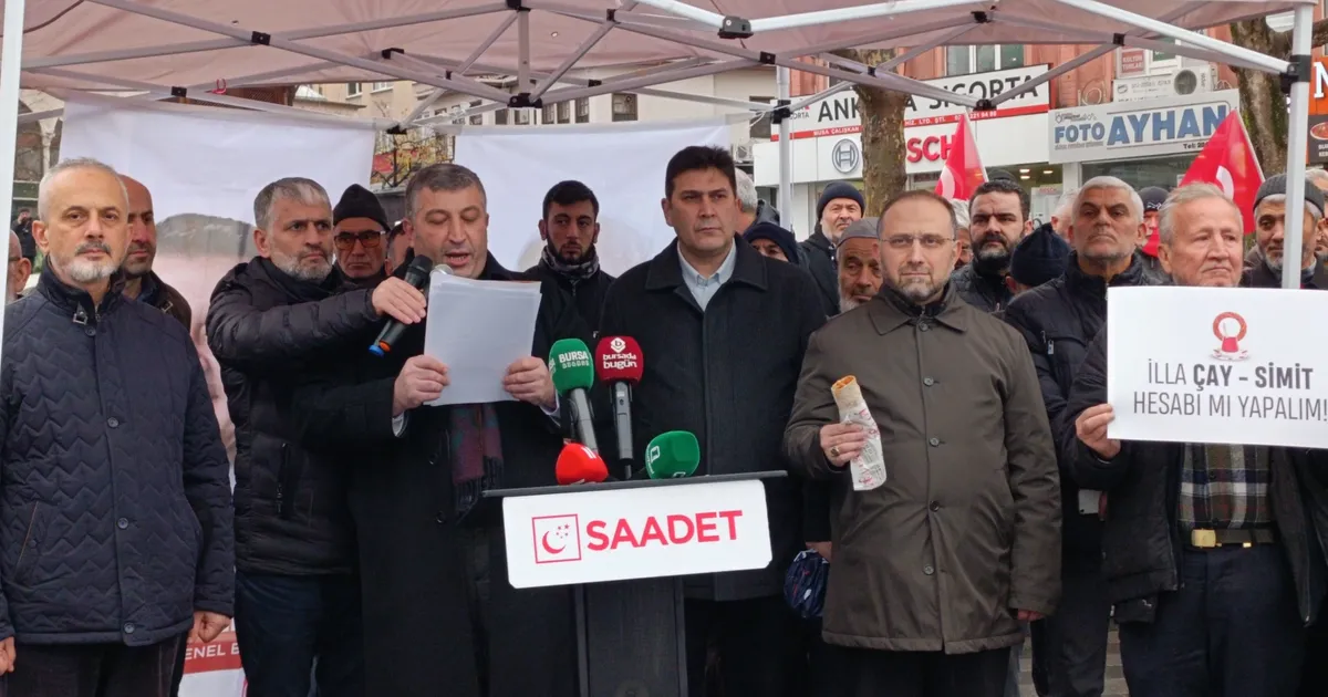 Saadet Partisi Bursa’dan ‘Asgari ücret’ tepkisi!