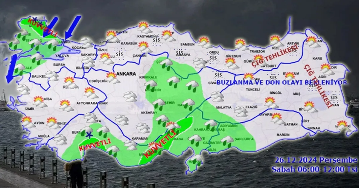 Türkiye genelinde bugün hava nasıl olacak?