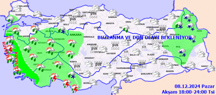 Türkiye'de Pazar havası!