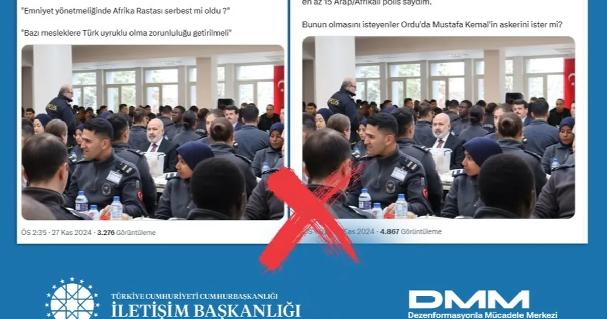 Yabancı uyruklular polis mi yapılıyor? Açıklama Dezenformasyon’dan geldi!