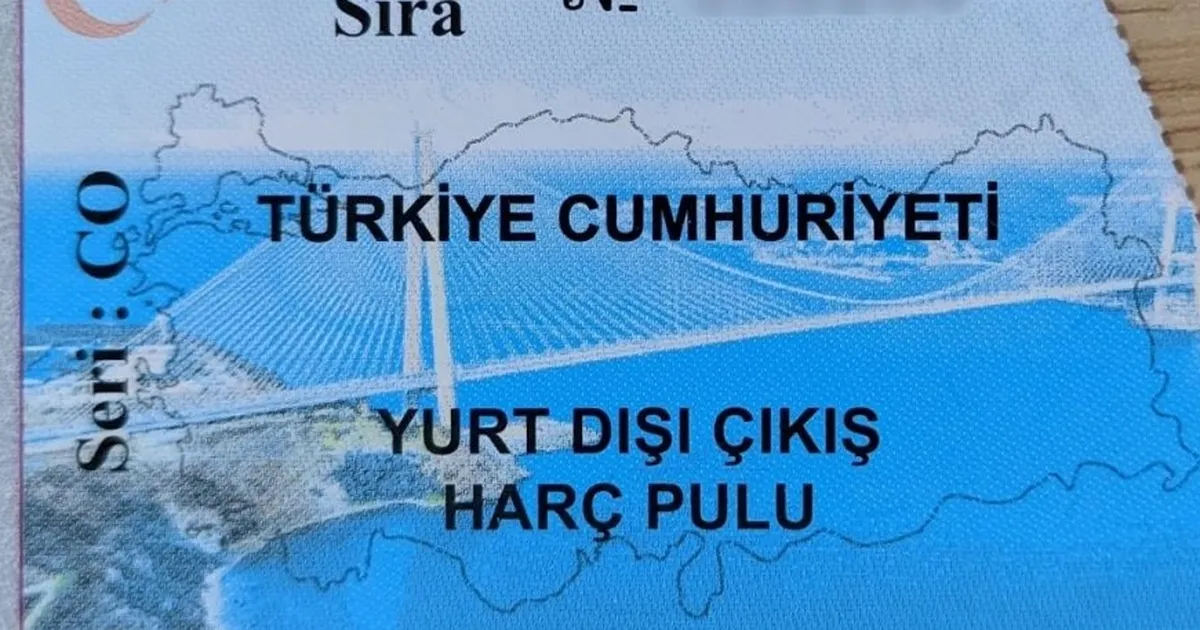 Yurt dışı çıkış harcında pulla ödeme devri bitiyor!