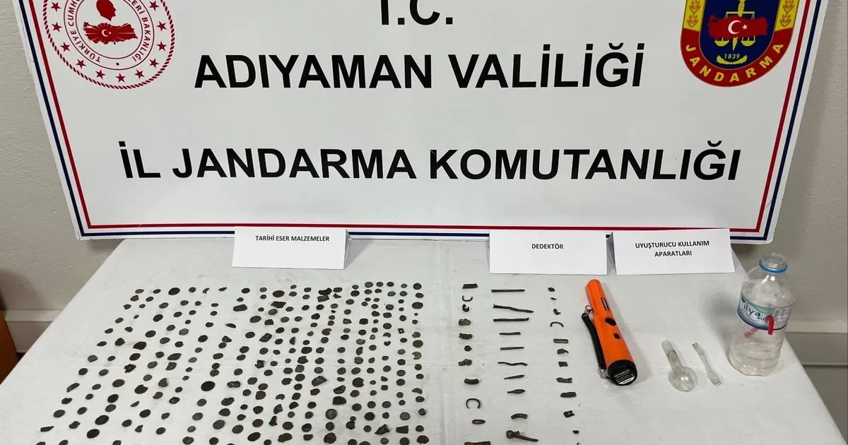 Adıyaman’da tarihi eser kaçakçılığı operasyonu