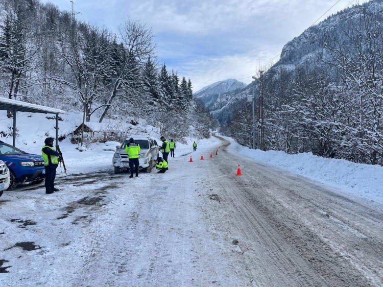 Artvin Jandarması 2024'te eğitim ve denetimlerde hız kesmedi