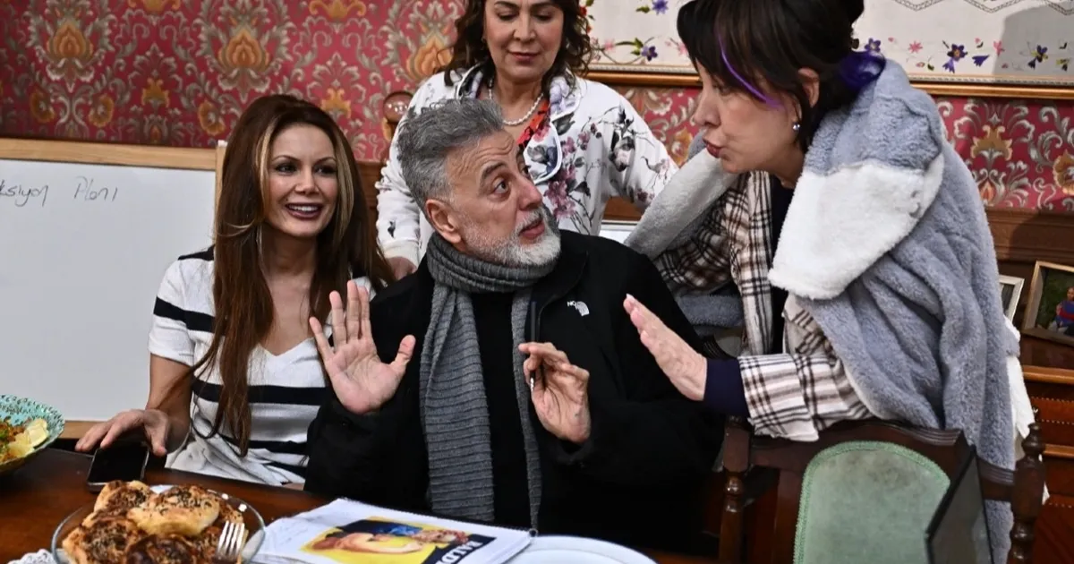‘Baldız’ sete çıktı!