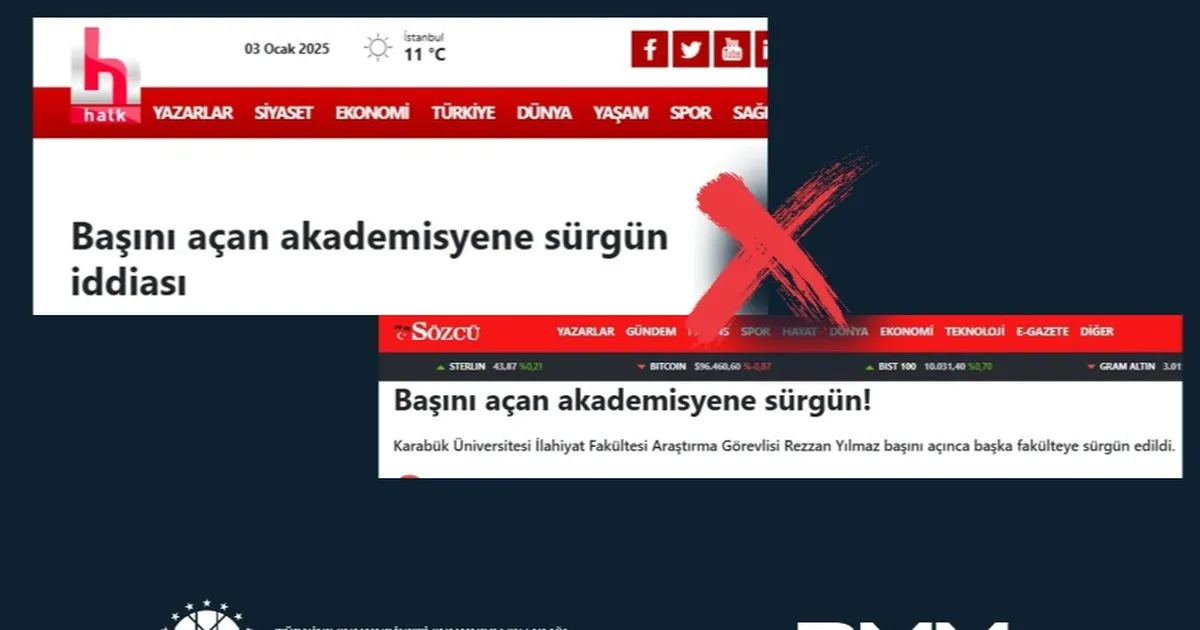 Başörtüsü sürgünü iddialarına İletişim'den açıklama