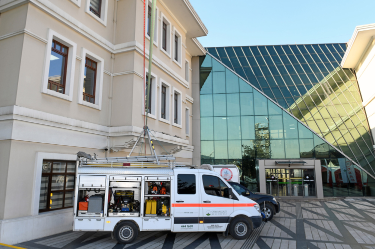 Bursa Osmangazi her türlü afete hazır