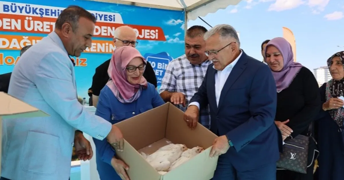 Kayseri Büyükşehir'den kırsala 200 milyonluk yatırım