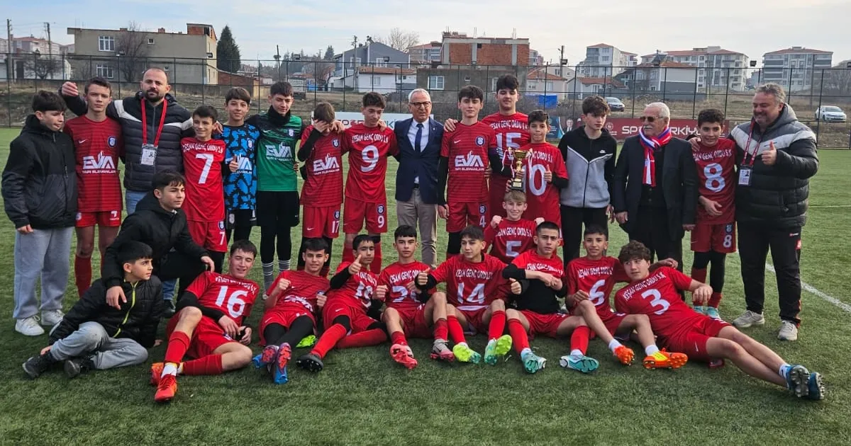 Keşan Genç Ordu U14, Edirne Şampiyonu oldu