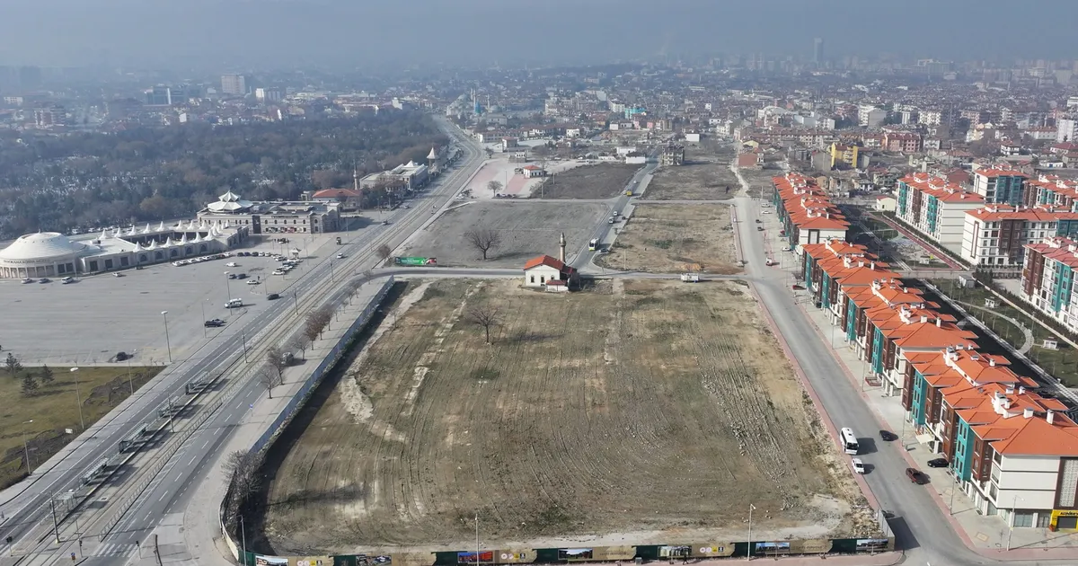 Konya'nın kalbinde yükselen tarihi projeye yakın mercek