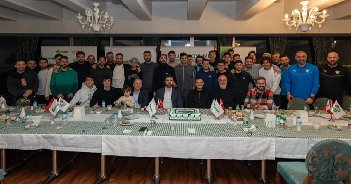 Matlı Grup'tan Bursaspor'a özel yemek