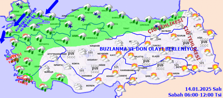 Meteoroloji uyardı! Dışarıya çıkarken dikkat!