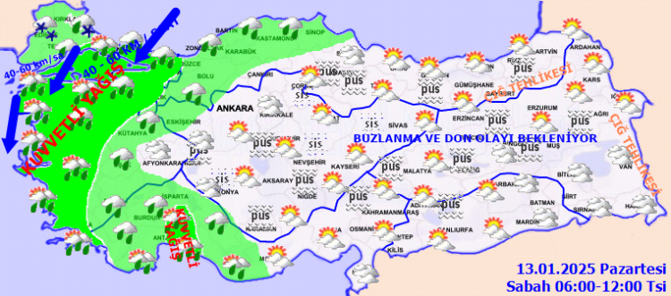 Meteoroloji'den 'kuvvetli' uyarı!