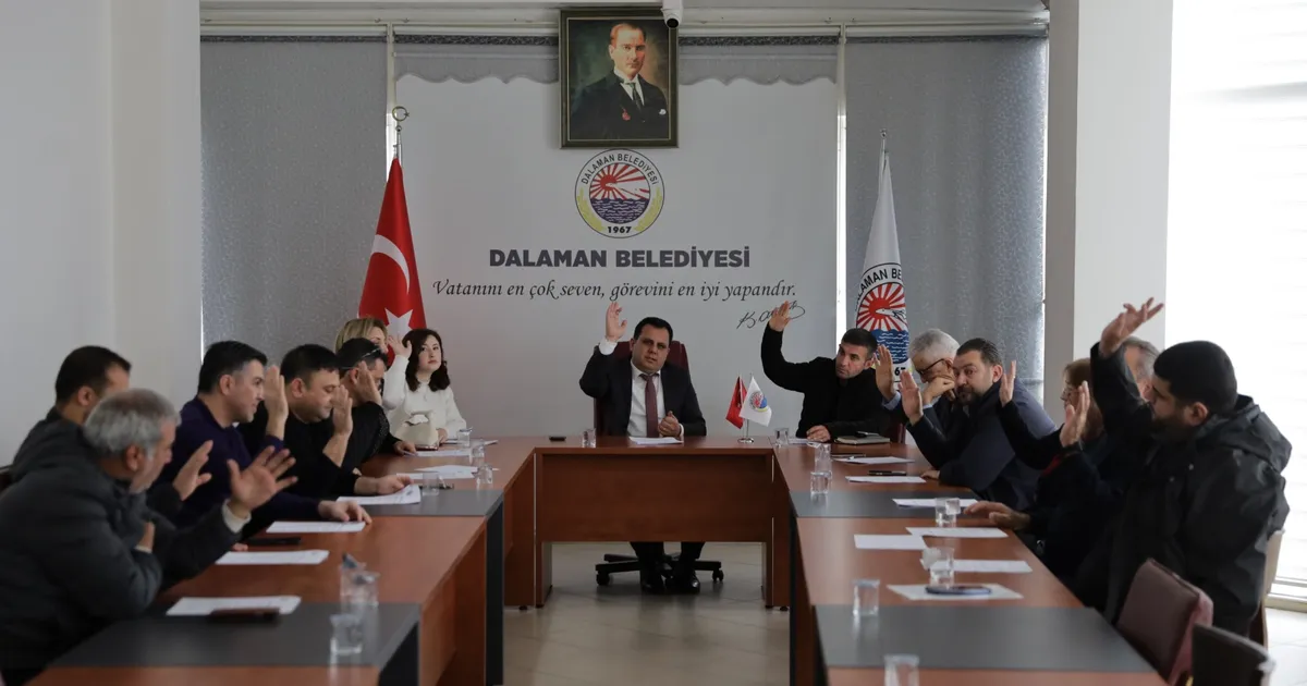 Muğla Dalaman'da meclis toplandı