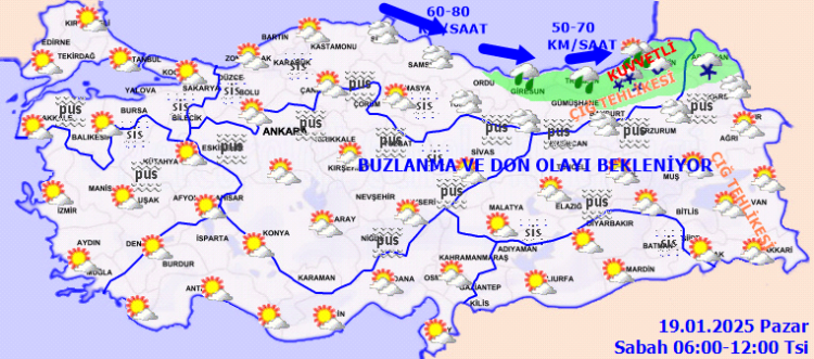 Rize ve Artvin kıyılarına 'kuvvetli' uyarı!