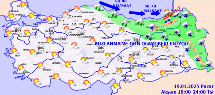 Rize ve Artvin kıyılarına 'kuvvetli' uyarı!