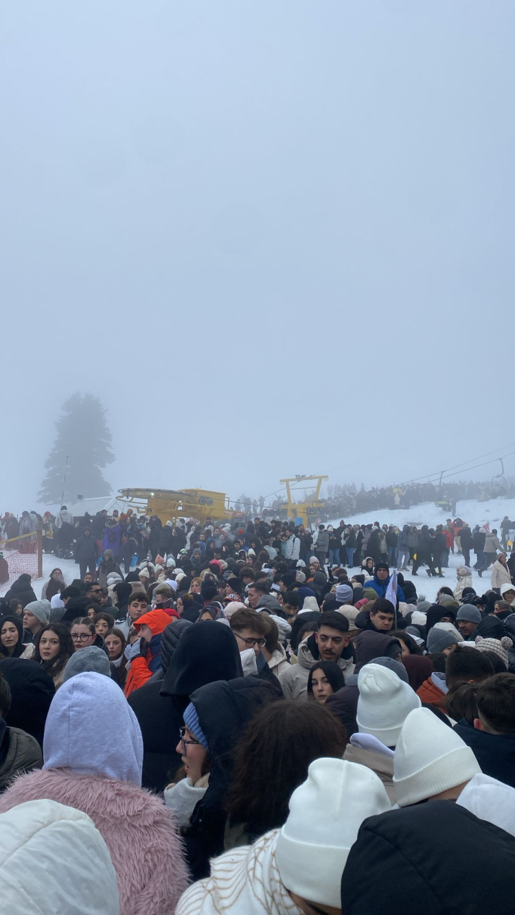 Uludağ’ın zirvesine turist akını