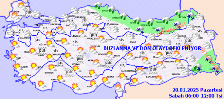 Yeni haftanın ilk gününde hava nasıl?