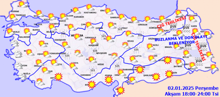 Yurt genelinde bugün hava nasıl olacak?