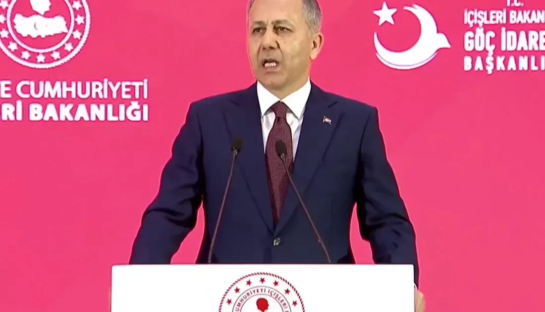 İçişleri Bakanı Ali Yerlikaya,