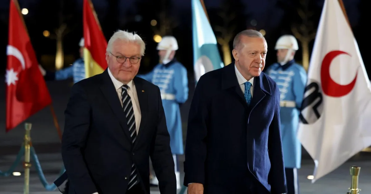 Almanya Cumhurbaşkanı Ankara’da