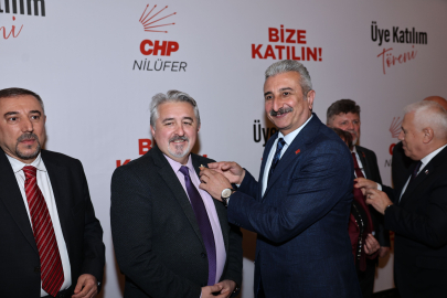 Bursa Nilüfer’de CHP'ye 450 yeni üye