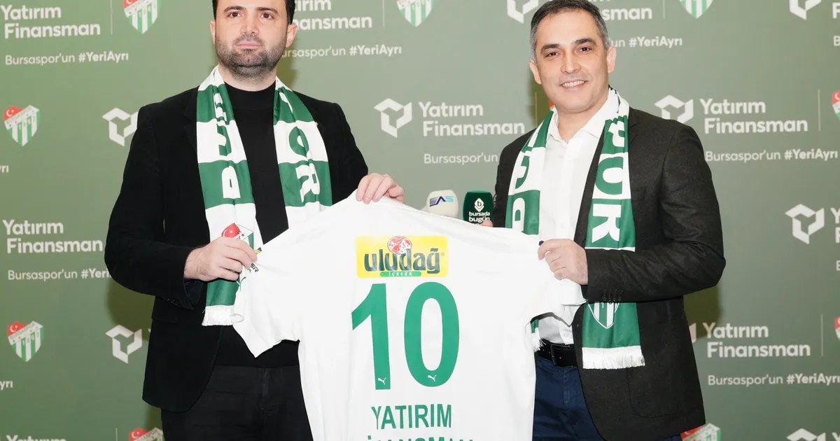 Bursaspor’a Yatırım Finansman’dan sponsorluk desteği