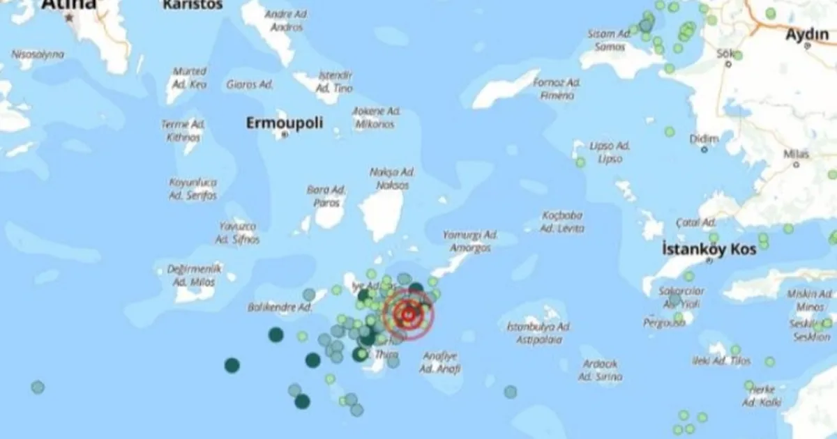 Ege ortalama 7 dakikada bir sallanıyor! 6 günde 450'nin üzerinde deprem kaydedildi