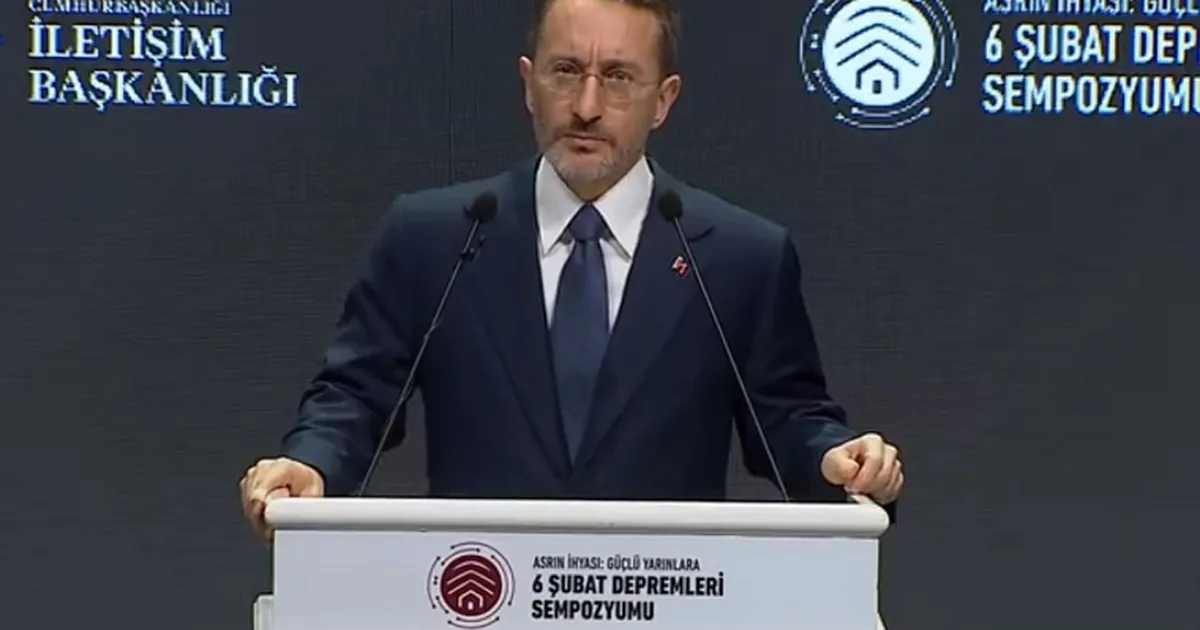 İletişim Başkanı Altun: Dezenformasyonla mücadeleyi afet sırasında da sürdürdük