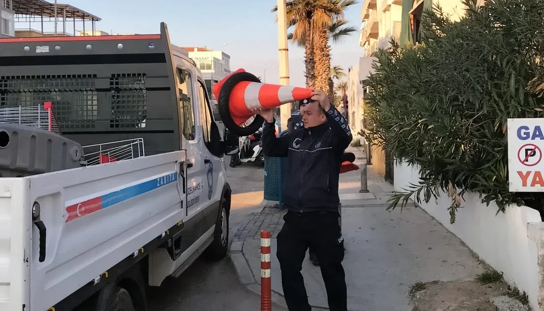 Güzelbahçe Belediyesi’ne bağlı Zabıta