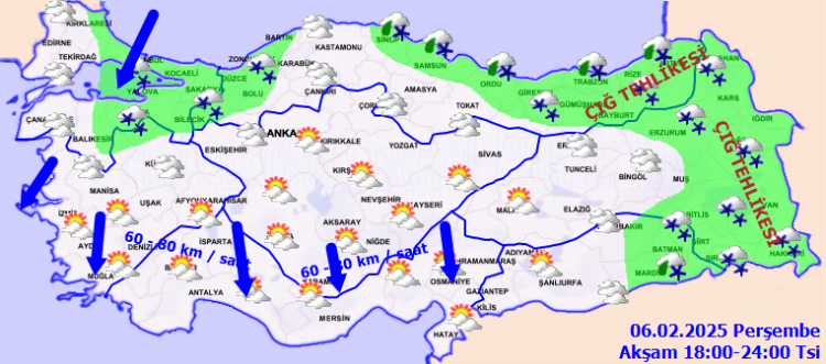 Kar yurda geldi... Meteoroloji 'kuvvetli' uyarılarını yaptı!