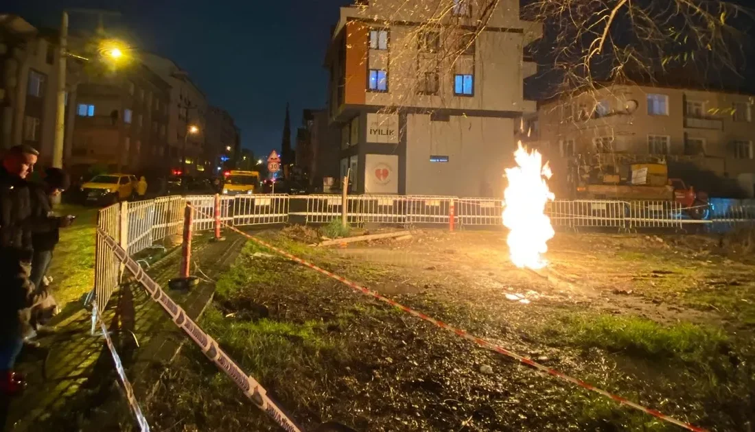 Kartepe’de sondaj çalışması sırasında