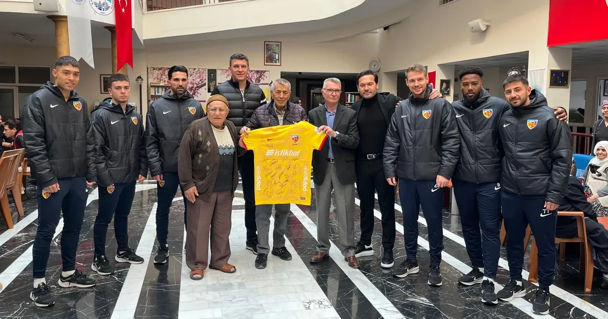 Kayserispor’dan ‘huzur’ dolu ziyaret
