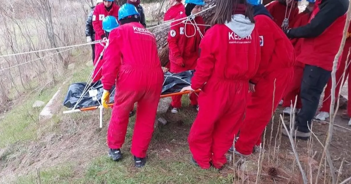 KEDAK eksi 3 derecede tatbikat yaptı
