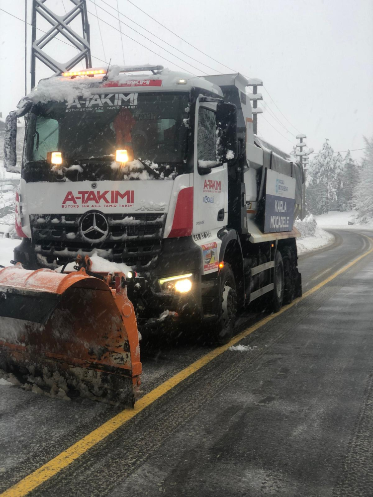 Kocaeli'de kapalı yol bulunmuyor