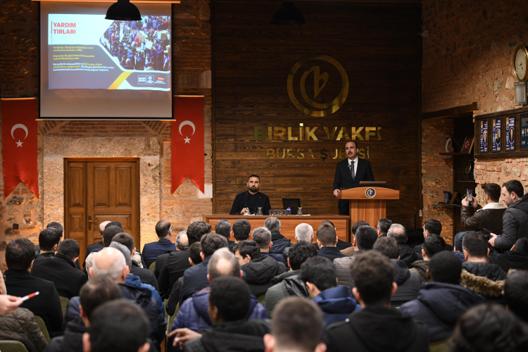 Konya'nın Hatay'daki örnek çalışmaları Bursa'dan anlatıldı