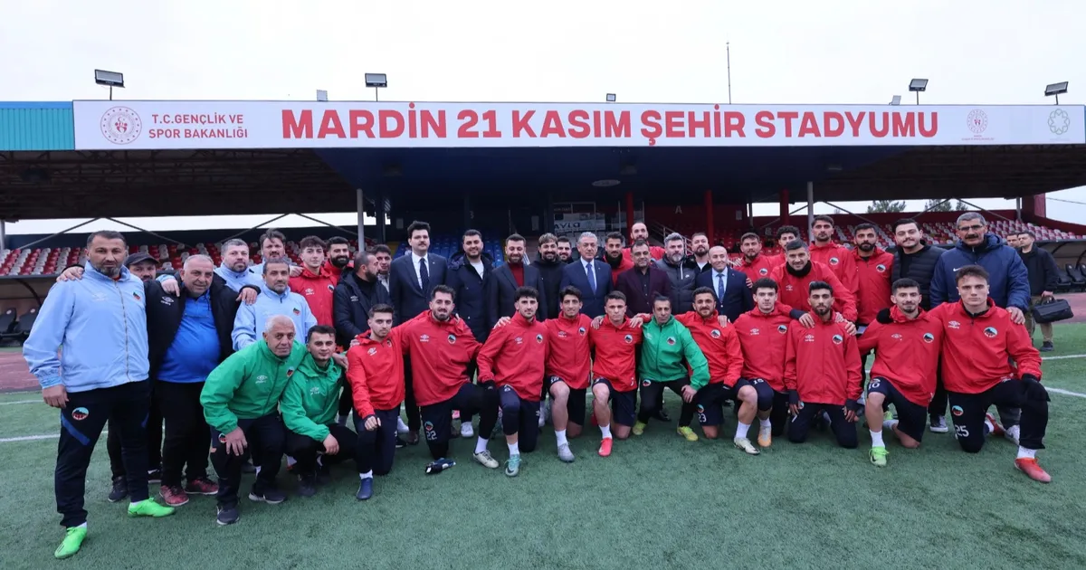 Mardin Valisi'nden Mardin 1969 Spor’a yeni destek sözü