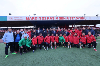 Mardin Valisi'nden Mardin 1969 Spor’a yeni destek sözü