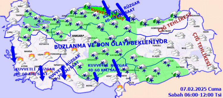 Meteoroloji'den 'kuvvetli' uyarı!