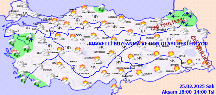 Meteoroloji'den 'yağmur' ve 'kar' uyarısı! Sıcaklıklar artacak!